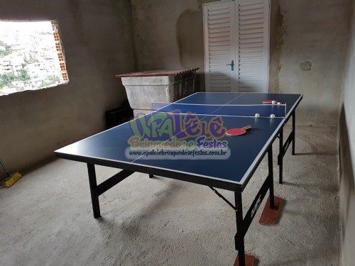 Locação de MESA DE PING PONG - TÊNIS DE MESA - SEMI-OFICIAL